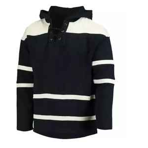 High Quality Winter Training Hooded Sweatshirt Ice Hockey Wear Custom Design Sports Team Pullover Hockey Hoodie - Product Image 5