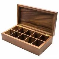 Plateau de table en bois de Sesham Masala Dabba Conteneurs Bocaux Cum Boîte à épices de cuisine Boîte Masala au prix de gros