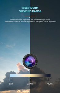 กล้องส่องกลางคืนกลางแจ้งกล้องส่องทางไกลและแว่นตามองกลางคืน LED แบบอินฟาเรดกล้องวิดีโอ<span class=keywords><strong>2K</strong></span> กล้องล่าสัตว์ความคมชัดระดับ HD มองเห็นกลางคืน - Product Image 4