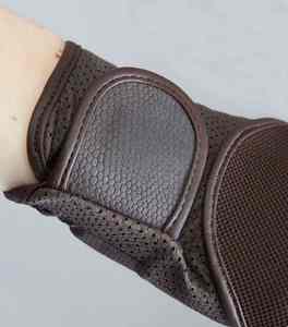 Guantes de equitación de cuero ultra transpirables para invierno, guantes profesionales de entrenamiento ecuestre, logotipo personalizado, suministro al por mayor, servicio OEM - Product Image 6