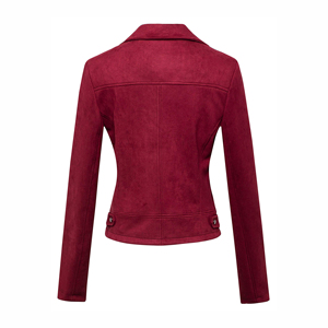 Meilleures ventes Veste en cuir coupe-vent et imperméable pour femmes Dernier style Toile respirante Vente en gros - Product Image 2
