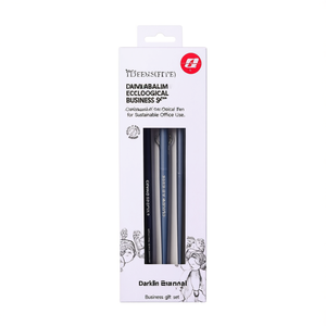 Set Ecologico Darklin Eternal, Regalo Aziendale, Matita e Penna per Uso Sostenibile in Ufficio - Product Image 2