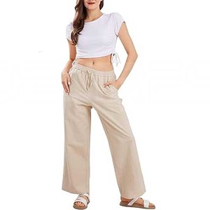 2025 femmes Premium sport vêtements de sport haute couture pantalon évasé en gros pas cher haute qualité pantalons pour femmes - Product Image 3