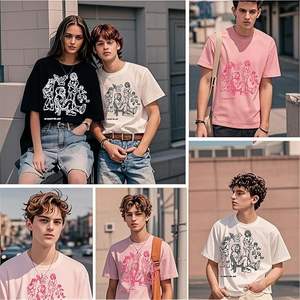 Wholesale Custom Mens <b>T</b>-<b>Shirt</b> Cotton Graphic Logo Tee Perfect for <b>Easter</b> Day Fashion and Everyday Style - Product Image 2