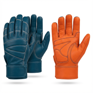 Gants de baseball personnalisés OEM avec logo, cuir durable, haute adhérence, adaptés à l'entraînement, sports de plein air, qualité professionnelle, équipement de protection - Product Image 6
