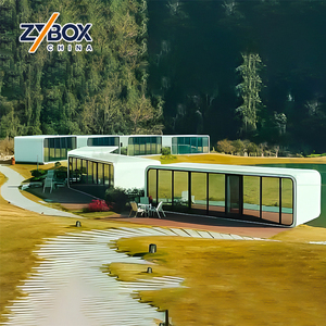 Casa Contenedor Prefabricada Modular Portátil de Lujo con Estructura de Acero ZYBOX, Personalizable - Product Image 1