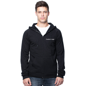 Sweats à capuche à carreaux Patchwork Couleur Pull à capuche avec cordon Veste personnalisée Sweat à capuche zippé - Product Image 2