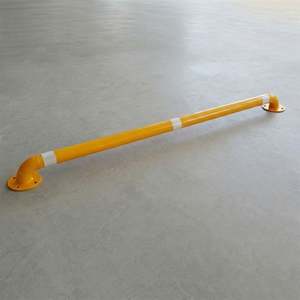 Set of 10 Heavy Duty Iron Vehicle <b>Stoppers</b> 180x10cm 60mm Parking Curbs Made From Durable Plastic - Product Image 3