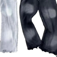 ODM Street Style à séchage rapide coton Baggy Sun Fade pantalon pour hommes Gym Polyester Jogging coupe ample, vêtements d'entraînement Jogger pantalon