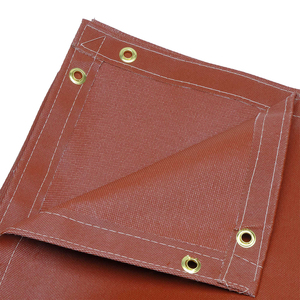 Trung quốc sản xuất 32 oz Silicone tráng sợi thủy tinh Hàn chăn cho thợ hàn tia lửa - Product Image 4