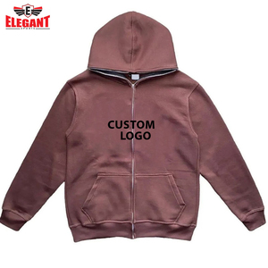Superbe qualité Full Face Zipper Hoodies pour hommes Transfert de chaleur par Elegant Sports à la mode pour l'hiver - Product Image 6