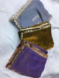 Saree indien de qualité supérieure pour femmes avec un tissu riche et de beaux embellissements parfaits pour les mariages et les occasions festives - Product Image 4