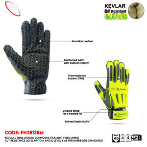 Gants de mécanicien de protection contre les chocs en gros pour un usage quotidien Mechanikerhandschuhe avec une protection maximale renforcer la sécurité pour la main - Product Image 2