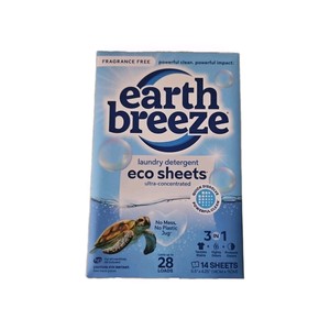 Earth Breeze Eco-Friendly 15g PP 30 Discos y Bolas de Detergente para Ropa con Aroma Fresco y Tecnología sin Líquido para 60 Lavados - Product Image 2