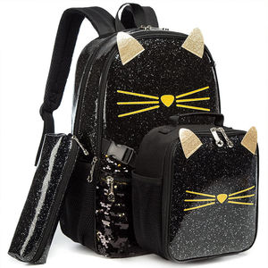 Custom Large Capacity <b>Cheerleading</b> <b>Backpack</b> Heat-Transfer Printed Glitter Design Casual Sports sports cheerleader <b>backpack</b> - Product Image 1