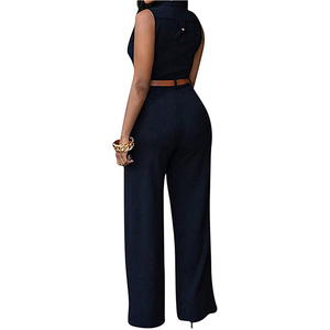 Monos de mezclilla para mujer al aire libre de diseño caliente hechos profesionalmente, ropa de calle, cintura media, transpirable, ecológico, 100% algodón - Product Image 3