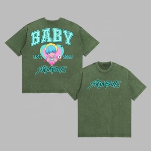 เสื้อยืดพิมพ์ลายโอเวอร์ไซส์สำหรับผู้ชาย สไตล์สตรีทแวร์ลำลองสุดเทรนดี้ พร้อมลายกราฟิกโดดเด่น ทรงปกติ ผ้าฝ้าย 100% เสื้อยืดผู้ชาย - Product Image 1