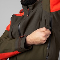 Jaket Berburu Kamuflase Soft Shell Pria Dewasa untuk Musim Dingin, Tahan Air, Tahan Angin, Bernapas, Cetak Kustom
