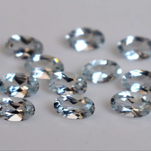 Aguamarina Natural Corte Ovalado 3x5mm-Aguamarina Suelta Calidad Superior - Product Image 1