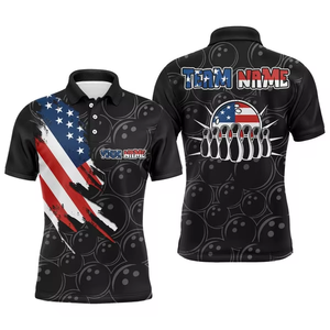 Wholesale <b>Men's</b> Casual Solid 100% Cotton Custom <b>Bowling</b> for <b>Shirts</b> - Product Image 4