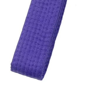 เข็มขัดศิลปะการต่อสู้ของนักเรียนเข็มขัดคาราเต้ยูโดผ้าฝ้ายสีดำ BJJ ศิลปะการต่อสู้เทควันโดคาราเต้เข็มขัดขายส่ง - Product Image 4