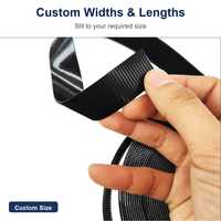 Lot de 5 bandes d'exercice souples en nylon résistantes aux chocs pour brassard de sport Velcro, sangle auto-agrippante pour moniteur de fréquence cardiaque