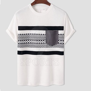 Fabricante alto-Camisetas impresas para hombres 100% algodón Precio bajo Mejor material Cantidad a granel impresa - Product Image 1