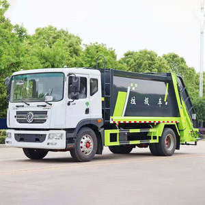 Camión de Basura Usado con Gancho Elevador, Tracción 6x4, Transmisión Manual, Motor y Caja de Cambios Disponibles, Precio Económico en Venta - Product Image 3