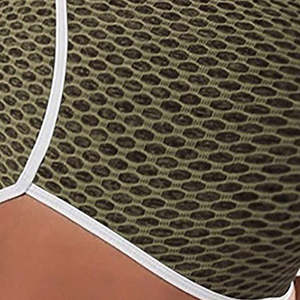 Envío Rápido, Shorts de Yoga con Cintura Elástica, para Gimnasio, Entrenamiento, Uso en Verano, Secado Rápido, Transpirables, 100% Poliéster - Product Image 3