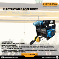 Moteur de frein pour palan électrique OEM neuf, robuste, à câble métallique |   INOVIC CRM Équipement de haute qualité à usage industriel Noir 10000 kg