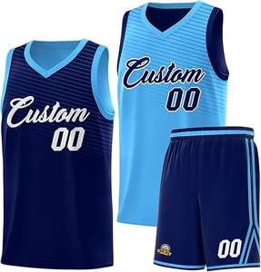 Nouveauté, uniforme de basket-ball de qualité supérieure pour hommes, maillot à manches courtes de conception OEM, uniforme de basket-ball pour hommes à vendre - Product Image 1