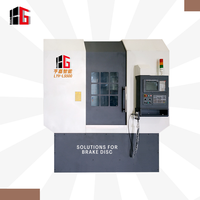 Machine à tourner verticale CNC Hengga LYV-LS500, machine à rectifier verticale CNC pour disques de frein, machine à tourner et à rectifier CNC