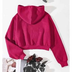 เสื้อสเวตเตอร์มีฮู้ดแขนยาวแบบรูดซิปมีกระเป๋า - Product Image 2