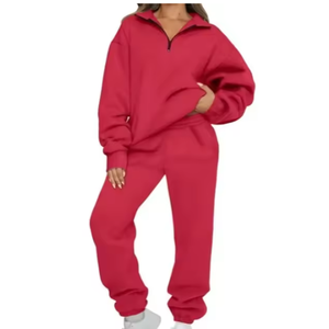 Vêtements de sport pour femmes BD Custom, vêtements de sport solides et tendance pour femmes, survêtements brodés avec des appliques, vêtements de rue, survêtements personnalisés - Product Image 2