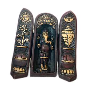 Boîte en résine Bouddha & Ganesh Temple - Product Image 3