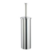 Penjualan Black Friday OEM EBay Grosir Taiwan Produsen Furnitur Penyimpanan Rumah Modern Tempat Sikat Toilet Stainless Steel