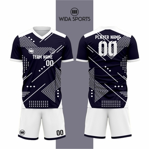 Uniformes de Fútbol Personalizados, Camisetas de Fútbol Sublimadas de Secado Rápido con Diseño Profesional - Product Image 3
