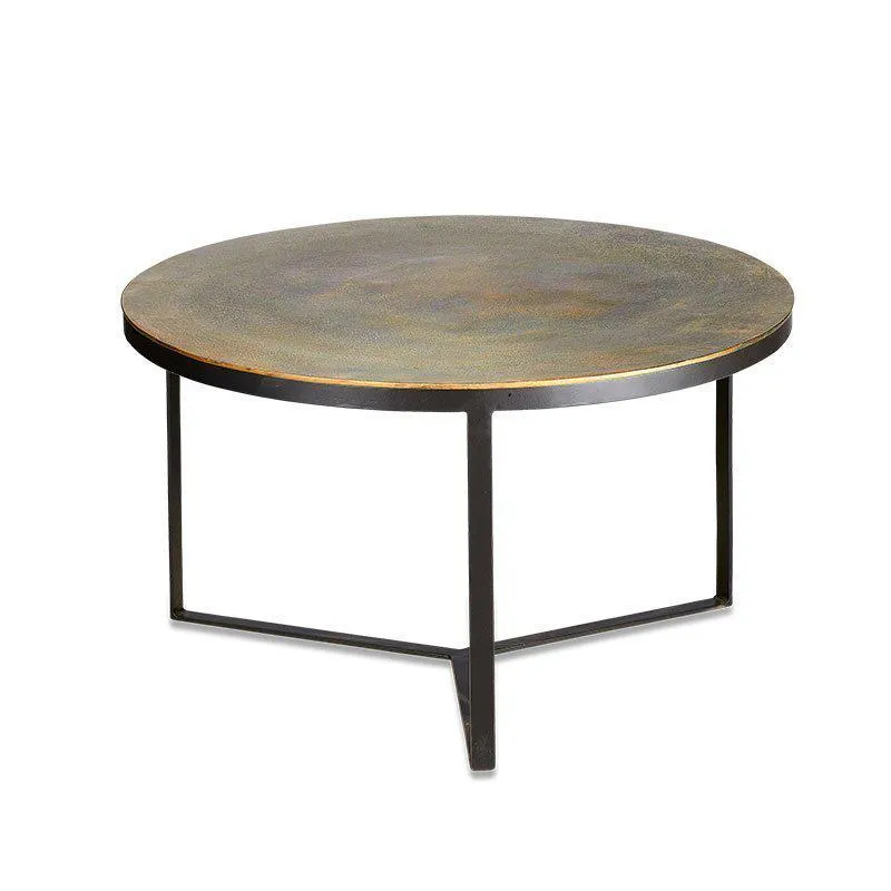 Antique Brass Round Metal Coffee Side Table Restaurant Modern Metal Stool High Quality Commercial Buyers Hot Selling Best 2023
