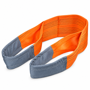 Sangle de levage marine à œillets, 10 tonnes, en polyester haute résistance, fabricant professionnel OEM & ODM - Product Image 6