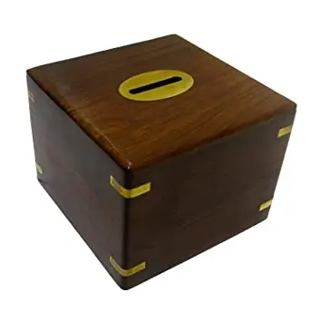 wedding gift/business promotion gift coin box/promotional & business gifts corporate gifts children gift money box wooden