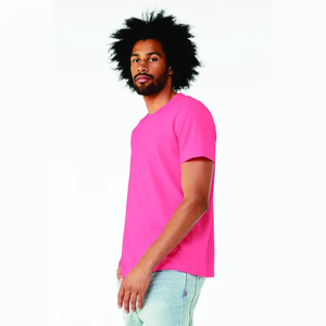 T-shirt lourd de qualité supérieure 100% coton t-shirts à manches courtes col rond hommes T-shirt personnalisé t-shirts décontractés pour la vente en gros - Product Image 2
