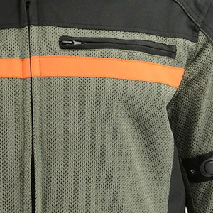 แจ็กเก็ตหนังสำหรับแข่งรถมอเตอร์ไซด์ของผู้ชายแจ็กเก็ตหนังขี่มอเตอร์ไซด์โลโก้ตามสั่ง - Product Image 4