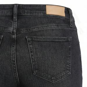 Ladies High Waisted Pants <b>Women's</b> Skinny Washed Custom Plus Size <b>Women</b> Denim Pant Custom Logo Fashion Trendy Streetwear <b>Trousers</b> - Product Image 5