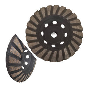 Disque diamanté turbo convexe de 4 po / 100 mm pour le meulage de lave-linge en pierre, du granit, du marbre, du quartz et du <span class=keywords><strong>béton</strong></span> - Product Image 2