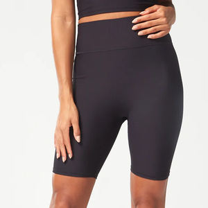 High <b>Waist</b> <b>Plus</b> <b>Size</b> Girls' Sports <b>Shorts</b> Custom Logo New Summer Breathable <b>Elastic</b> Drawstring Patchwork Quick Dry Hot - Product Image 1