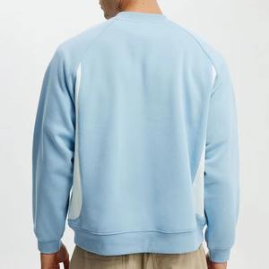 Sweats de haute qualité pour hommes 420 Gsm fabricants surdimensionnés poids lourd unisexe blanc col rond pulls tricotés - Product Image 2