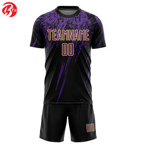 Conjuntos de uniformes de fútbol para adultos de alta calidad Camiseta y camisetas de fútbol de corte automatizado - Product Image 2