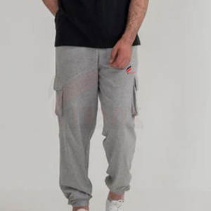 Vente en gros Pantalon cargo décontracté taille haute pour hommes Vêtements de sport d'hiver légers à vendre en ligne - Product Image 3