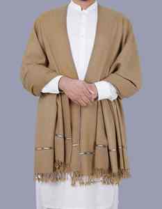 Men Soft Winter Wool <b>Shawl</b> Warm Traditional Solid Color Breathable Elegant <b>Wrap</b> - Product Image 1
