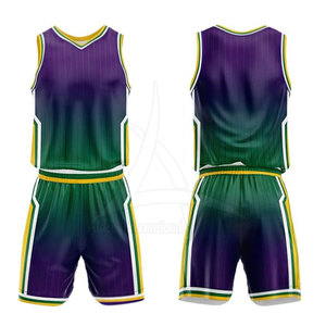 เครื่องแบบบาสเก็ตบอลเครื่องแบบนักบาสเก็ตบอลพิมพ์โลโก้ - Product Image 1